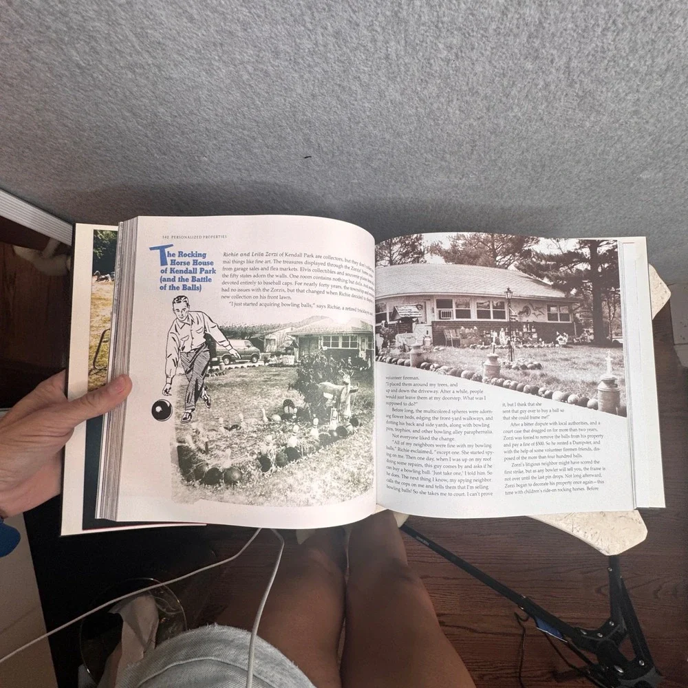 Weird NJ New Jersey Hardcover Coffee Table‎ Book 2003 Collectible